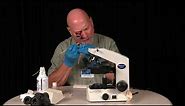 Microscope cleaning and maintenance