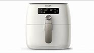 Philips Avance Collection TurboStar (1.8lb/2.75qt) Airfryer, White - HD9641/66