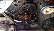 Remove Camshaft, Timing Cover & Chain GM Chevy Tahoe 5.3 Vortec Engine LS vid 10