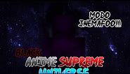 Anime Supreme Universe Black