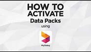 How to activate Dialog Data packs via the MyDialog App