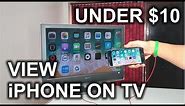 How to View your iPhone on a TV - HDMI Cable