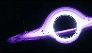Spaceship Black Hole || Live Wallpaper