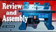 Bosch RA1181 Router Table - Review and Assembly