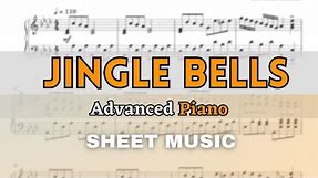 Jingle Bells | Advanced Piano Tutorial (Sheet Music/Score)