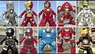 Evolution of Iron Man (Tony Stark) in LEGO Marvel Videogames