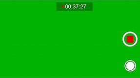 iPhone Camera Recording Green Screen | Royalty Free Stock Footage