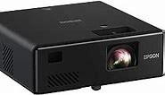 Epson EpiqVision Mini EF11 Laser Projector, 3LCD, Portable, Full HD 1080p, 1000 lumens Color Brightness and White Brightness,Built-In Speaker, Compatible with Roku, FireTV,Chromecast,Playstation,Xbox