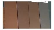 Different shades of brown Ral 8016,... - Standard Aluminium