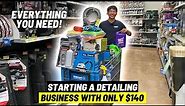 How To Start a Detailing Business With Only $140 (Walmart Edition) - Detailing Beyond Limits