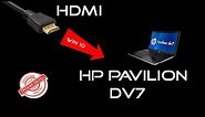 How to fix your HP Pavilion dv7 hdmi not connecting to tv