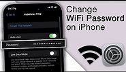 How to Change WiFi Password on your iPhone! [2 Steps]