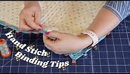 How to Hand Stitch Binding on a Quilt: 5 Top Tips