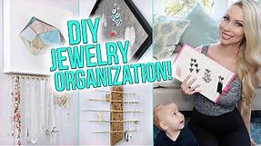 12 Jewelry Organization Ideas!