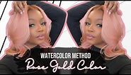 How to Get the PERFECT Rose Gold Color | WATERCOLOR METHOD | Chantler Tiara