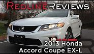 2013 Honda Accord Coupe EX-L Review, Walkaround, Exhaust, & Test Drive