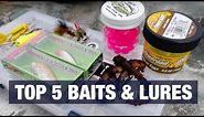 Top 5 Baits & Lures For Trout Fishing ANY Body Of Water. (Do You Agree?)