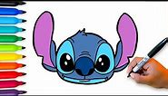 How to Draw Stitch Step by Step for Beginners | Easy Drawing Tutorial