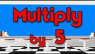 Multiply by 5 | Learn Multiplication | Multiply By Music | Jack Hartmann