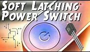 Push on Push off Switch Circuit - Latching Circuit Diagram