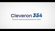 Cleveron 354 – an outdoor battery-powered parcel locker