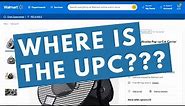 How to Find the UPC for a Walmart.com Product Listing with DataSpark