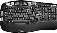 Logitech MK570 Wireless Wave Keyboard and Mouse Combo, Black