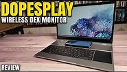 Dopesplay DR158W Wireless LapDock Monitor Review