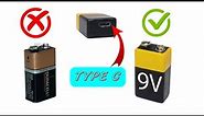 How To Make Rechargeable 9V Lithium Ion Battery