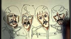 The Beatles Caricature