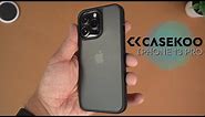 iPhone 13 Pro Case Review - Casekoo Matte Black Case