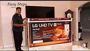 Unboxing Costco LG 86" inch TV and Detailed Installation Tutorial | How To Mount a TV on The Wall