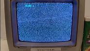 Magnavox 13” CRT TV VCR Retro Gaming TV