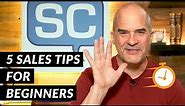 5 BEST Sales Tips for Beginners | 5 Minute Sales Training | Jeff Shore