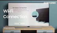 How to connect your TV to a Wi-Fi Network | Samsung US