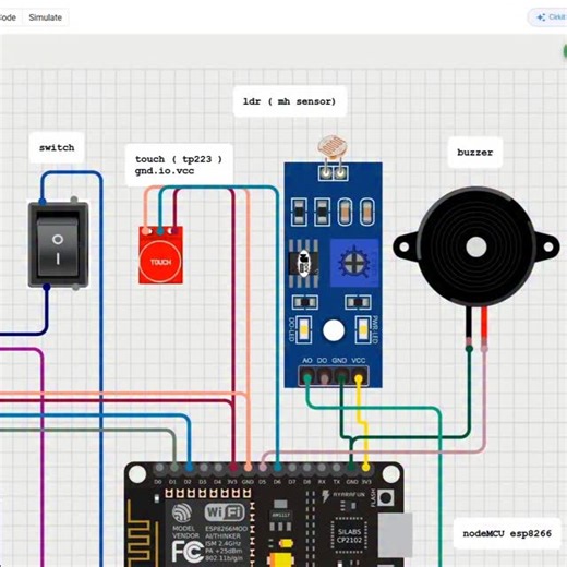 Toko Betari Malangbong on Instagram: "mini bot minor upgrade full codes and wiring diagram https://bit.ly/4o6ibSC follow for more upgrade #minibot #diy #esp8266"