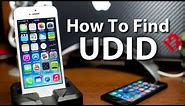How To Find Your UDID On Your iPhone iPod Touch & iPad