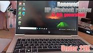 HP elitebook i5 8th gen review | second hand | renewed laptop review #hp #laptop