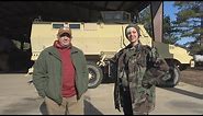 Caiman MRAP Show-and-Tell with Army Vet JB