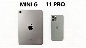 iPad Mini 6 Vs iPhone 11 Pro | SPEED TEST