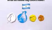 Which flags next #paintmixing #colormixing #asmrart #satisfying #flags #colortheory #artvid | Matching Art