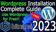How to Install WordPress locally [ 2023 Update ] Use WordPress for FREE using Bitnami