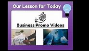 DAY 14 - SPECIAL TRAINING SESSION to edit BUSINESS PROMOTION video using template or GREEN screen