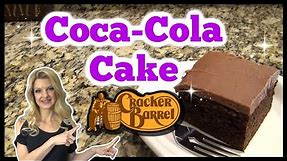 Cracker Barrel's Chocolate COCA-COLA CAKE | Copycat Recipe | Double Chocolate Fudge Coca-Cola Cake