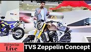 TVS Zeppelin 220cc Cruiser Concept Unveiled at Auto Expo 2018