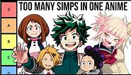 Ranking every BNHA character based on SIMP LEVEL