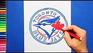 How to draw Toronto Blue Jays (MLB Team)