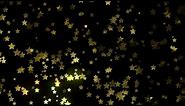 Motion Backgrounds For Edits - Glittering Stars Animation - Free Video Background Loops