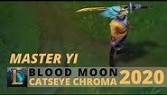 Blood Moon Master Yi Catseye Chroma 2020 - League Of Legends