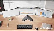 Triple Monitor Mount Stand